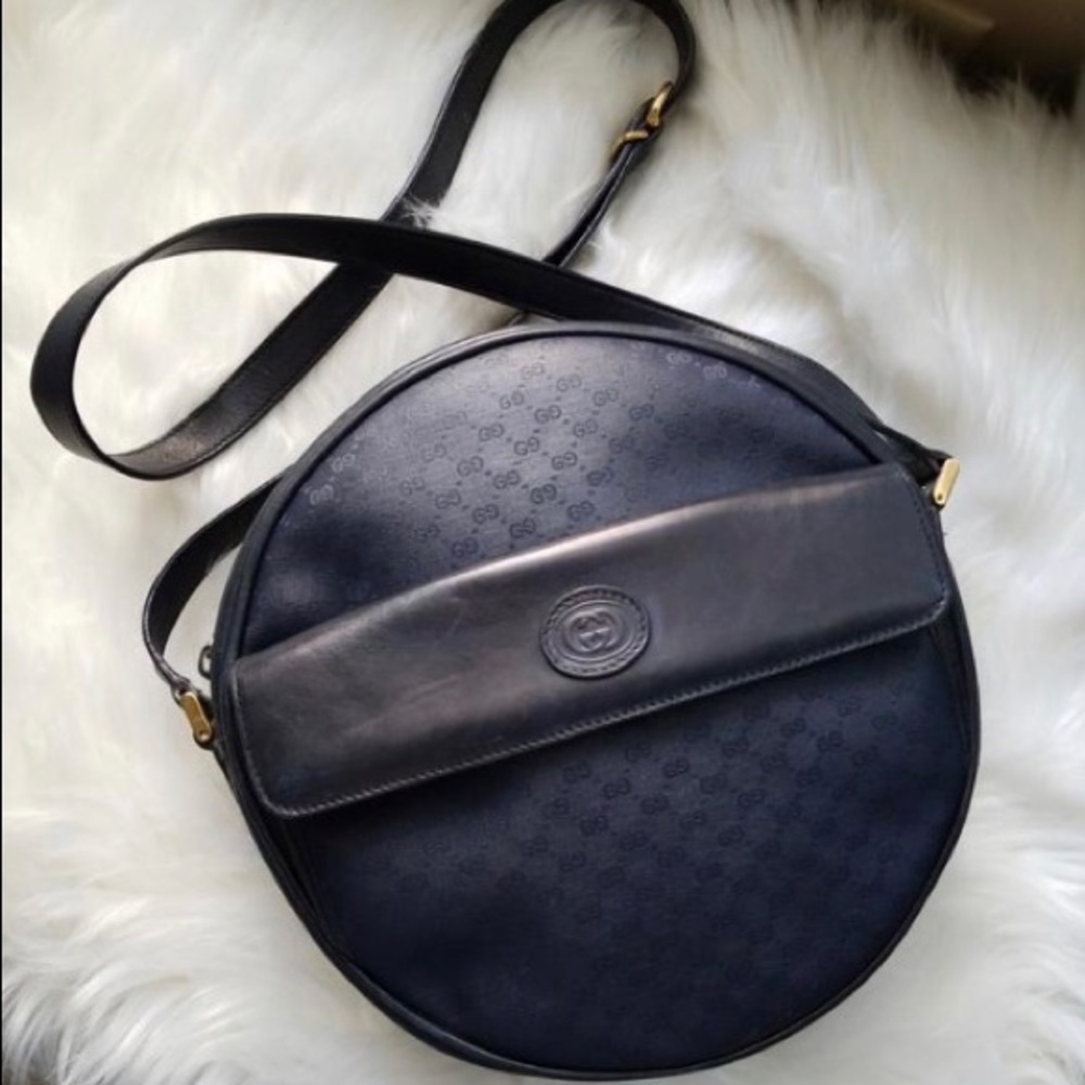 Gucci Vintage Monogram Round Crossbody bag